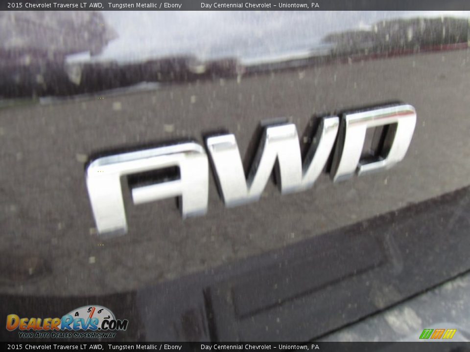 2015 Chevrolet Traverse LT AWD Tungsten Metallic / Ebony Photo #6