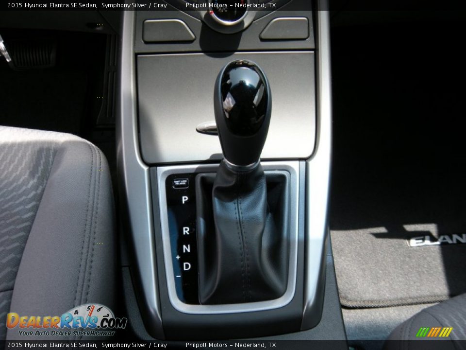 2015 Hyundai Elantra SE Sedan Symphony Silver / Gray Photo #28