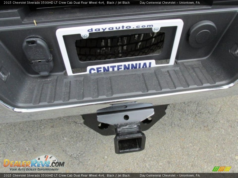2015 Chevrolet Silverado 3500HD LT Crew Cab Dual Rear Wheel 4x4 Black / Jet Black Photo #6