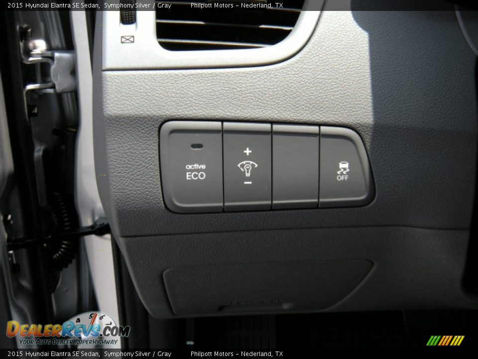 2015 Hyundai Elantra SE Sedan Symphony Silver / Gray Photo #31