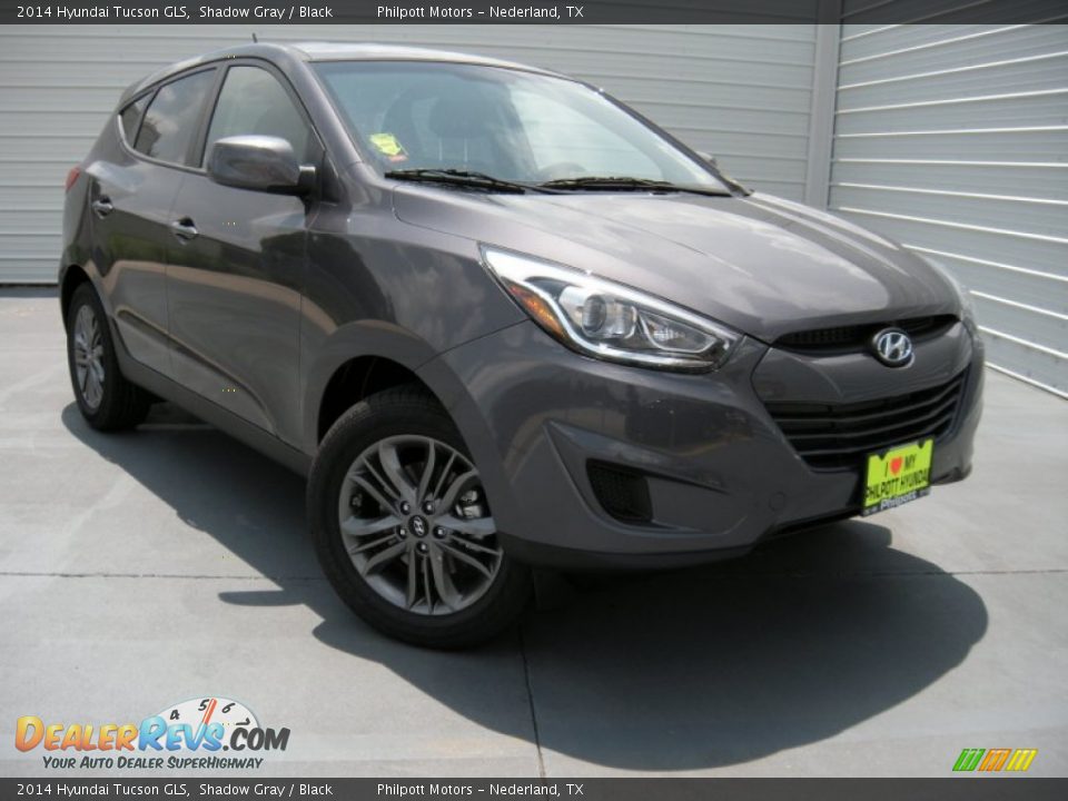 2014 Hyundai Tucson GLS Shadow Gray / Black Photo #1