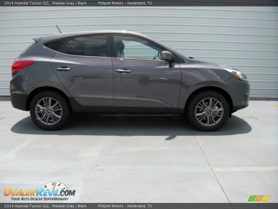 2014 Hyundai Tucson GLS Shadow Gray / Black Photo #3