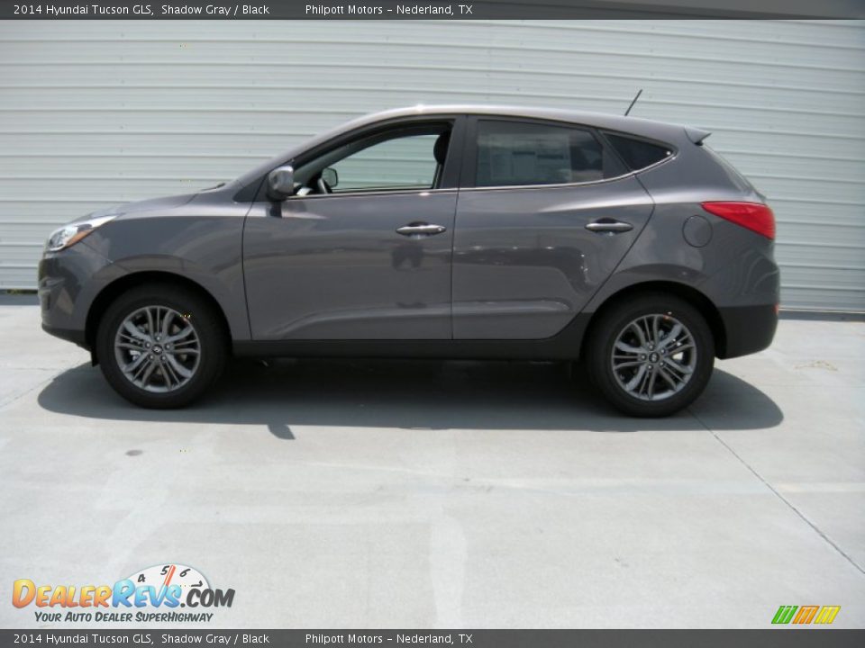 2014 Hyundai Tucson GLS Shadow Gray / Black Photo #6
