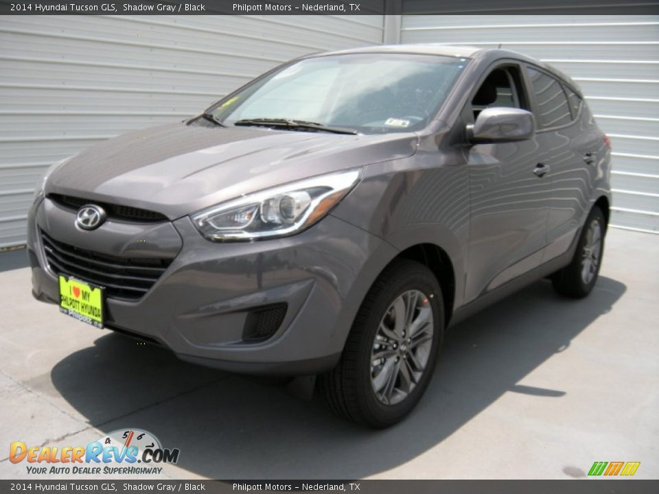 2014 Hyundai Tucson GLS Shadow Gray / Black Photo #7