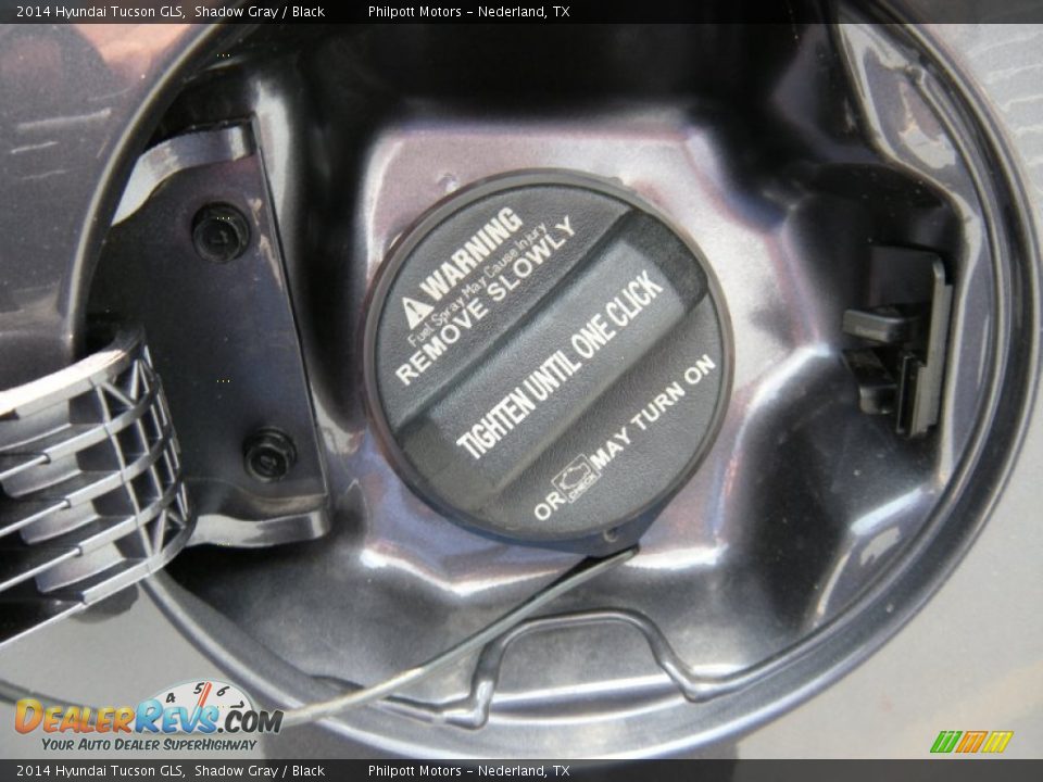 2014 Hyundai Tucson GLS Shadow Gray / Black Photo #13