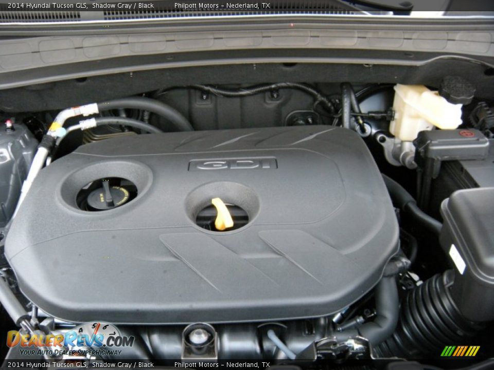 2014 Hyundai Tucson GLS Shadow Gray / Black Photo #15