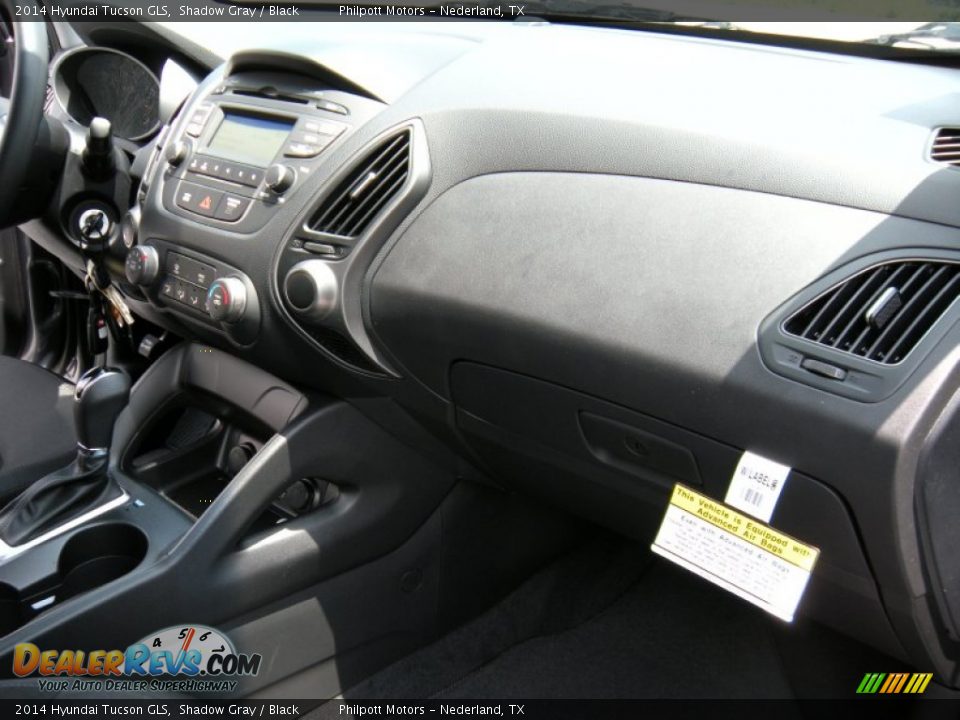 2014 Hyundai Tucson GLS Shadow Gray / Black Photo #16