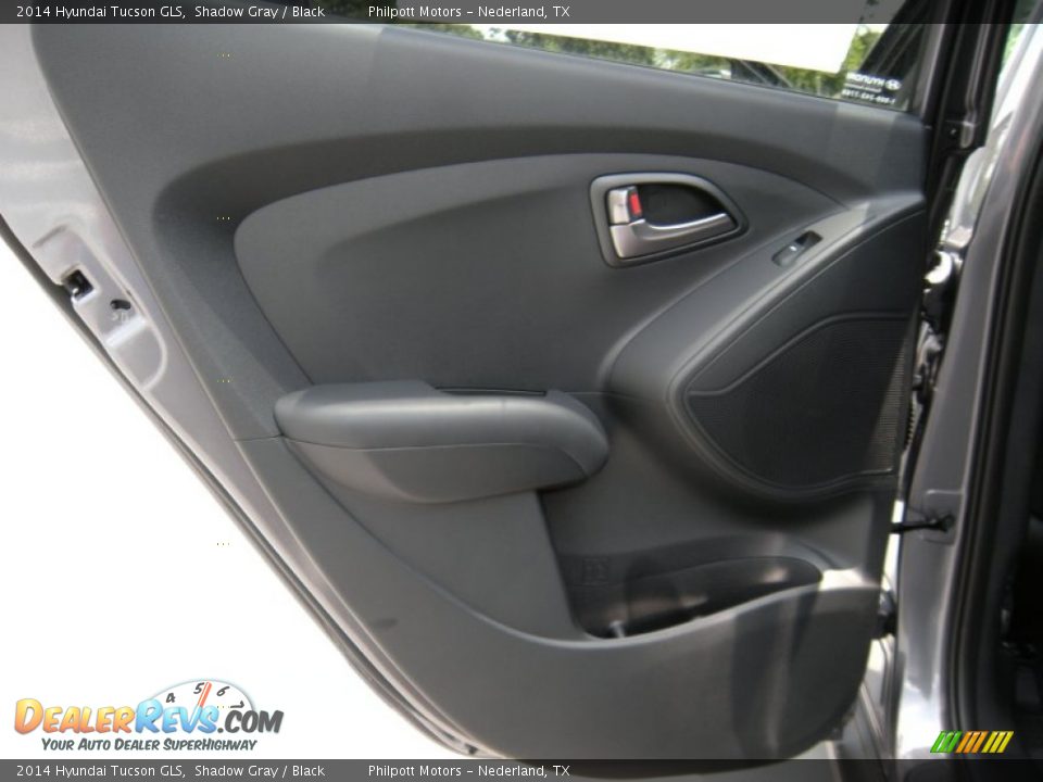 2014 Hyundai Tucson GLS Shadow Gray / Black Photo #18