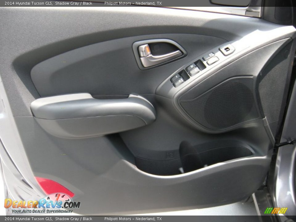 2014 Hyundai Tucson GLS Shadow Gray / Black Photo #20