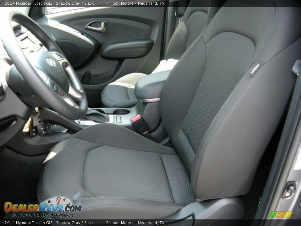 2014 Hyundai Tucson GLS Shadow Gray / Black Photo #22