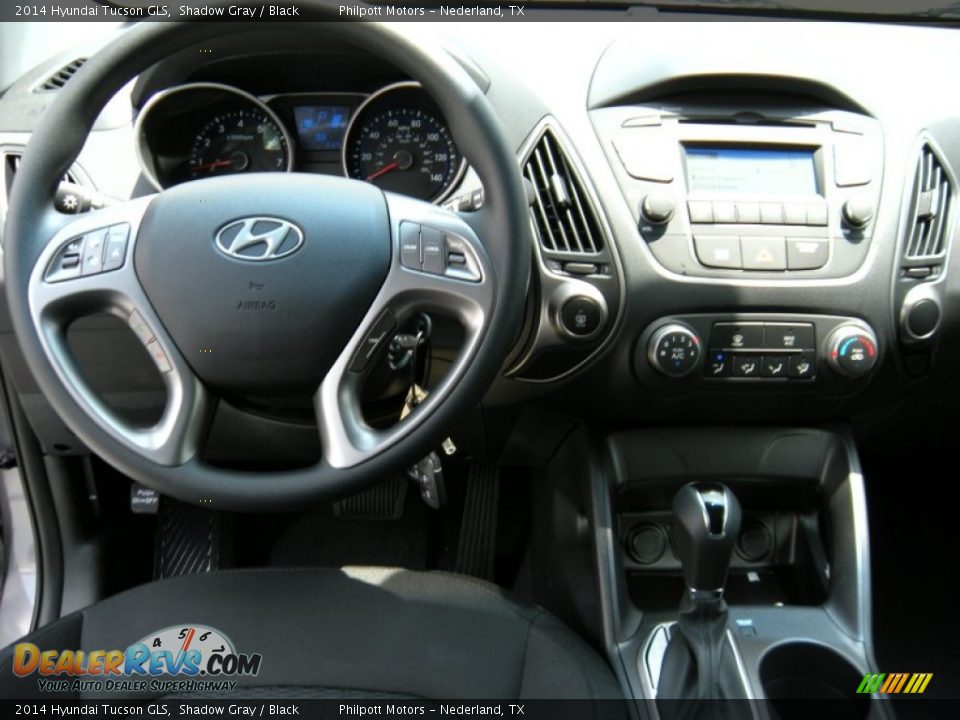 2014 Hyundai Tucson GLS Shadow Gray / Black Photo #24