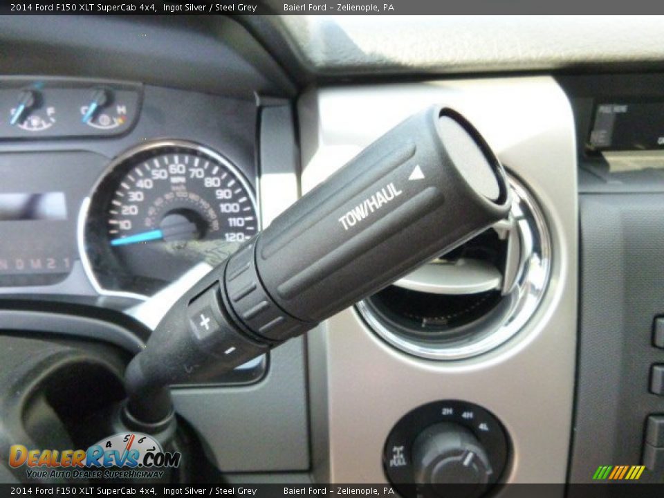 2014 Ford F150 XLT SuperCab 4x4 Ingot Silver / Steel Grey Photo #18
