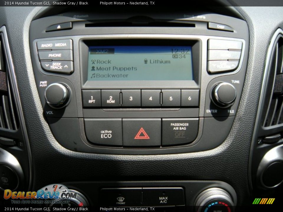 2014 Hyundai Tucson GLS Shadow Gray / Black Photo #26