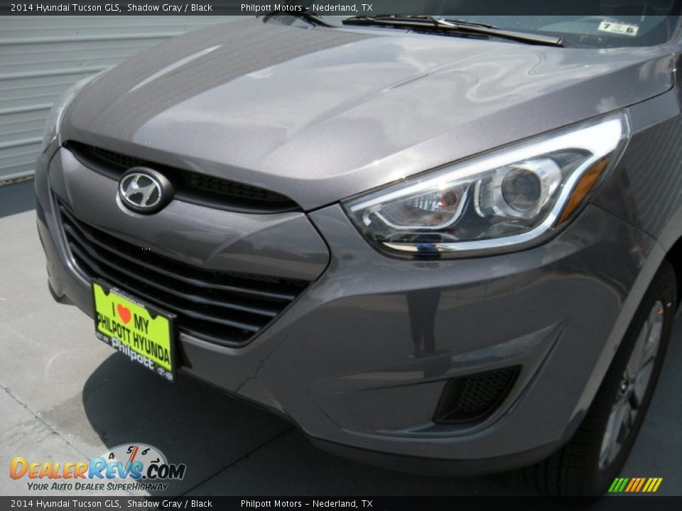 2014 Hyundai Tucson GLS Shadow Gray / Black Photo #10