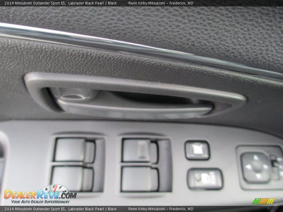 2014 Mitsubishi Outlander Sport ES Labrador Black Pearl / Black Photo #9