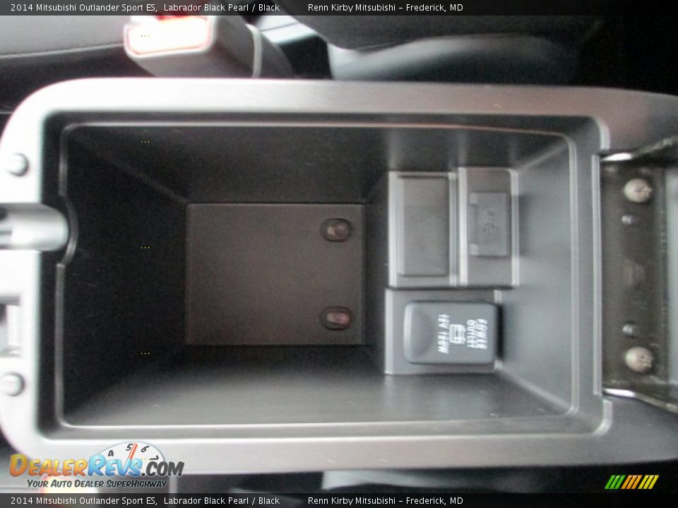 2014 Mitsubishi Outlander Sport ES Labrador Black Pearl / Black Photo #15