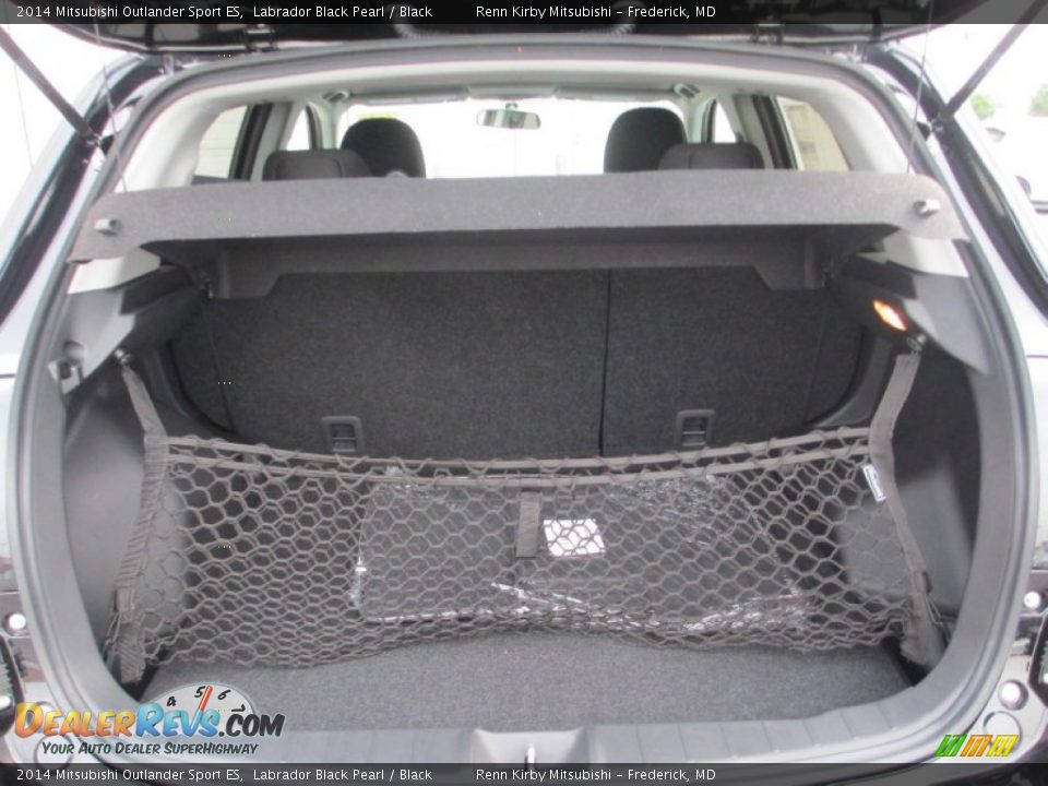 2014 Mitsubishi Outlander Sport ES Labrador Black Pearl / Black Photo #19