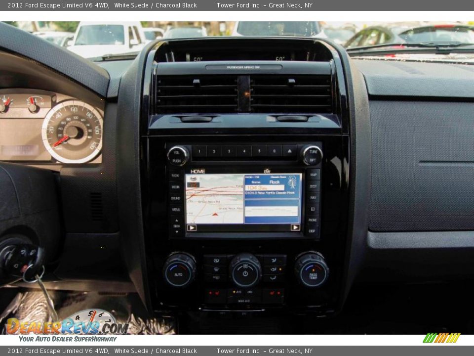 2012 Ford Escape Limited V6 4WD White Suede / Charcoal Black Photo #24