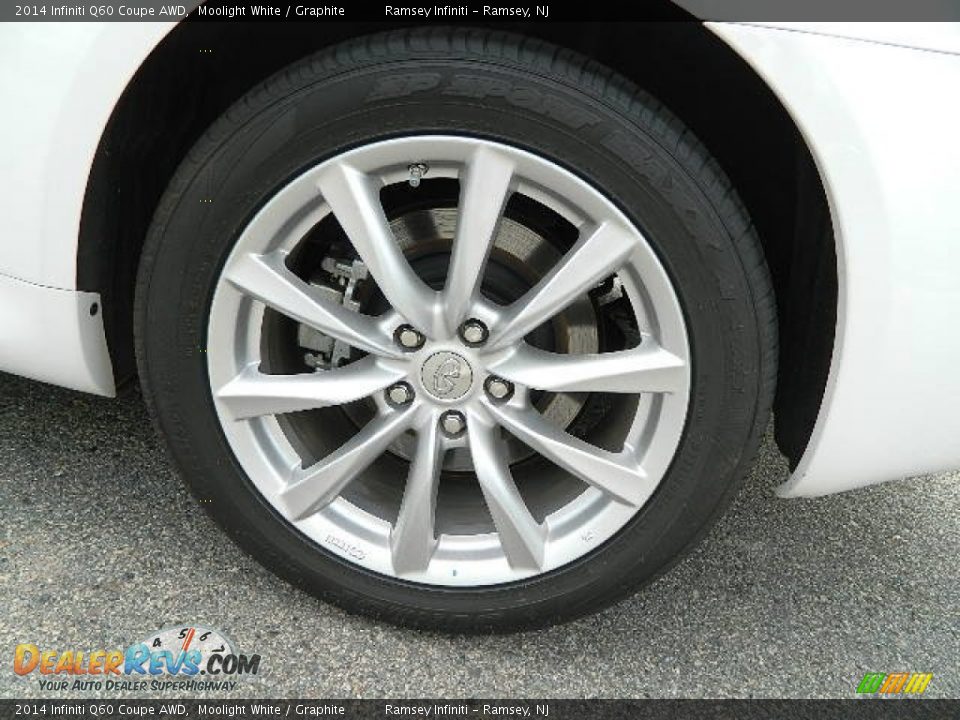 2014 Infiniti Q60 Coupe AWD Wheel Photo #7