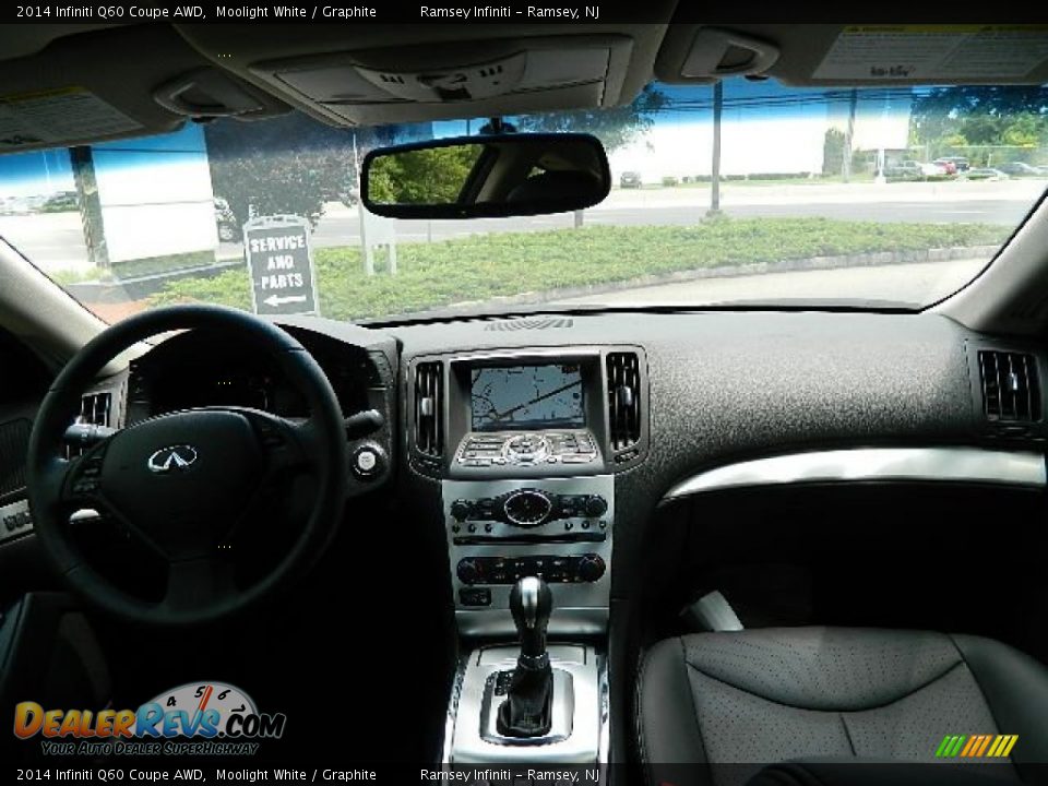 Dashboard of 2014 Infiniti Q60 Coupe AWD Photo #11