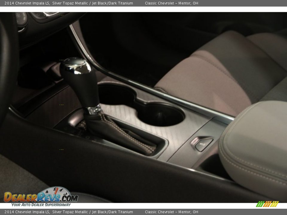 2014 Chevrolet Impala LS Silver Topaz Metallic / Jet Black/Dark Titanium Photo #14