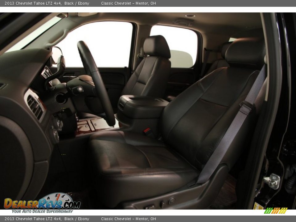 2013 Chevrolet Tahoe LTZ 4x4 Black / Ebony Photo #5