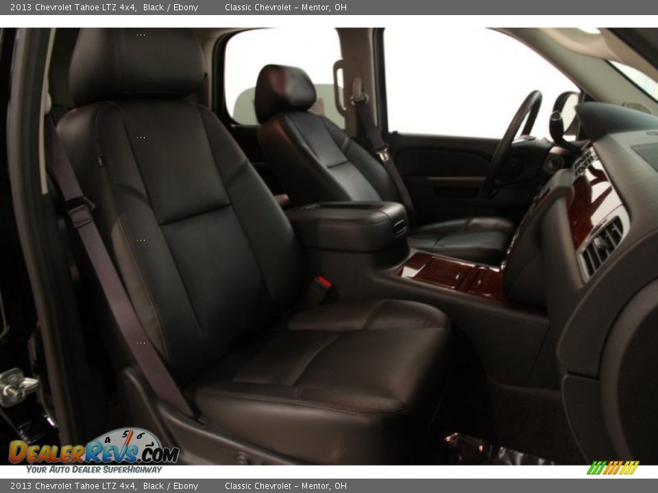 2013 Chevrolet Tahoe LTZ 4x4 Black / Ebony Photo #12