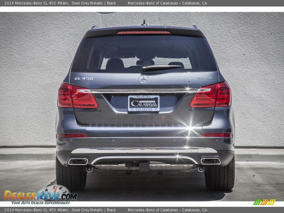 2014 Mercedes-Benz GL 450 4Matic Steel Grey Metallic / Black Photo #3