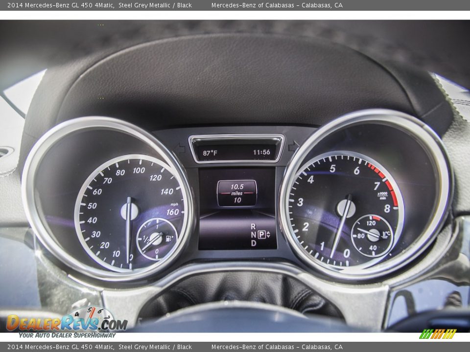 2014 Mercedes-Benz GL 450 4Matic Steel Grey Metallic / Black Photo #6