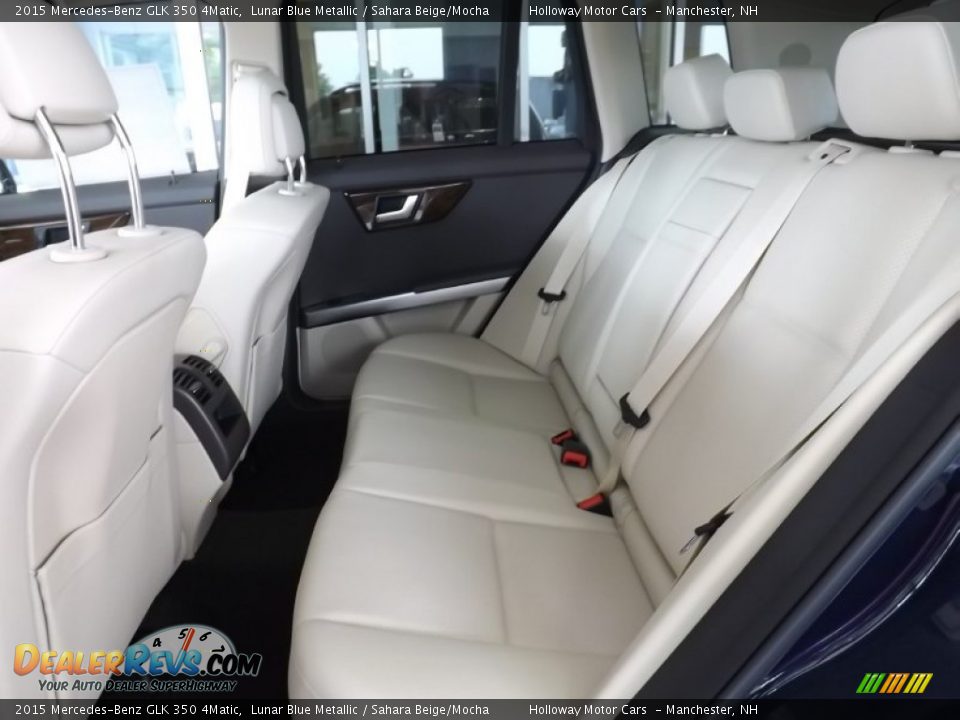 Rear Seat of 2015 Mercedes-Benz GLK 350 4Matic Photo #9