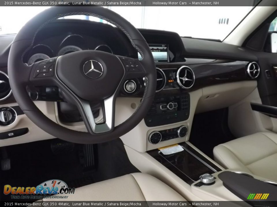 Sahara Beige/Mocha Interior - 2015 Mercedes-Benz GLK 350 4Matic Photo #10