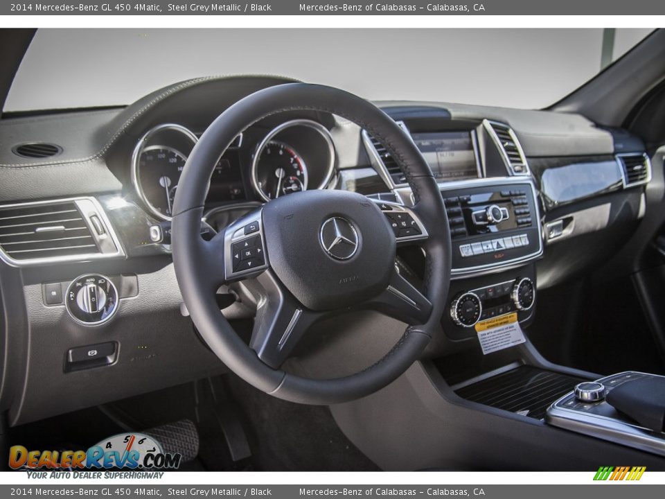 2014 Mercedes-Benz GL 450 4Matic Steel Grey Metallic / Black Photo #5