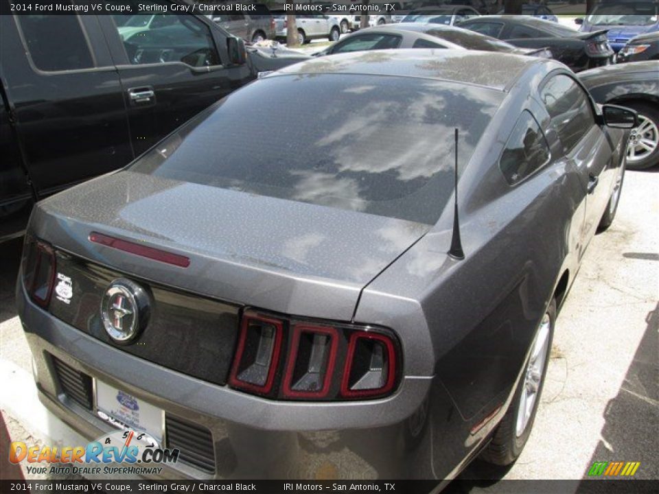 2014 Ford Mustang V6 Coupe Sterling Gray / Charcoal Black Photo #5
