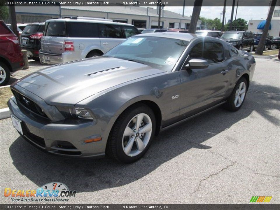 2014 Ford Mustang GT Coupe Sterling Gray / Charcoal Black Photo #3