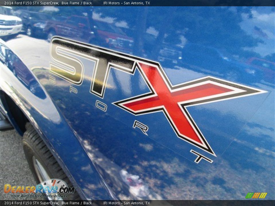 2014 Ford F150 STX SuperCrew Blue Flame / Black Photo #5