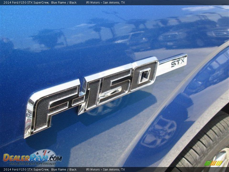 2014 Ford F150 STX SuperCrew Blue Flame / Black Photo #7