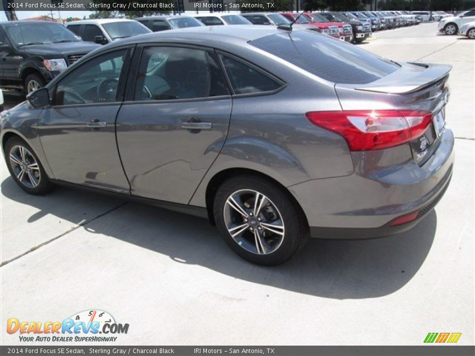 2014 Ford Focus SE Sedan Sterling Gray / Charcoal Black Photo #4