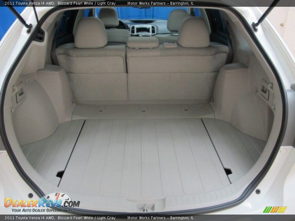 2011 Toyota Venza I4 AWD Blizzard Pearl White / Light Gray Photo #10