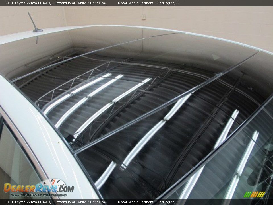 2011 Toyota Venza I4 AWD Blizzard Pearl White / Light Gray Photo #11