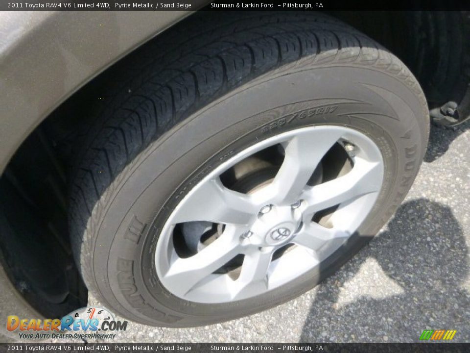 2011 Toyota RAV4 V6 Limited 4WD Pyrite Metallic / Sand Beige Photo #7