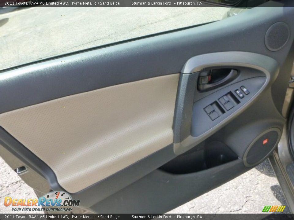 2011 Toyota RAV4 V6 Limited 4WD Pyrite Metallic / Sand Beige Photo #11