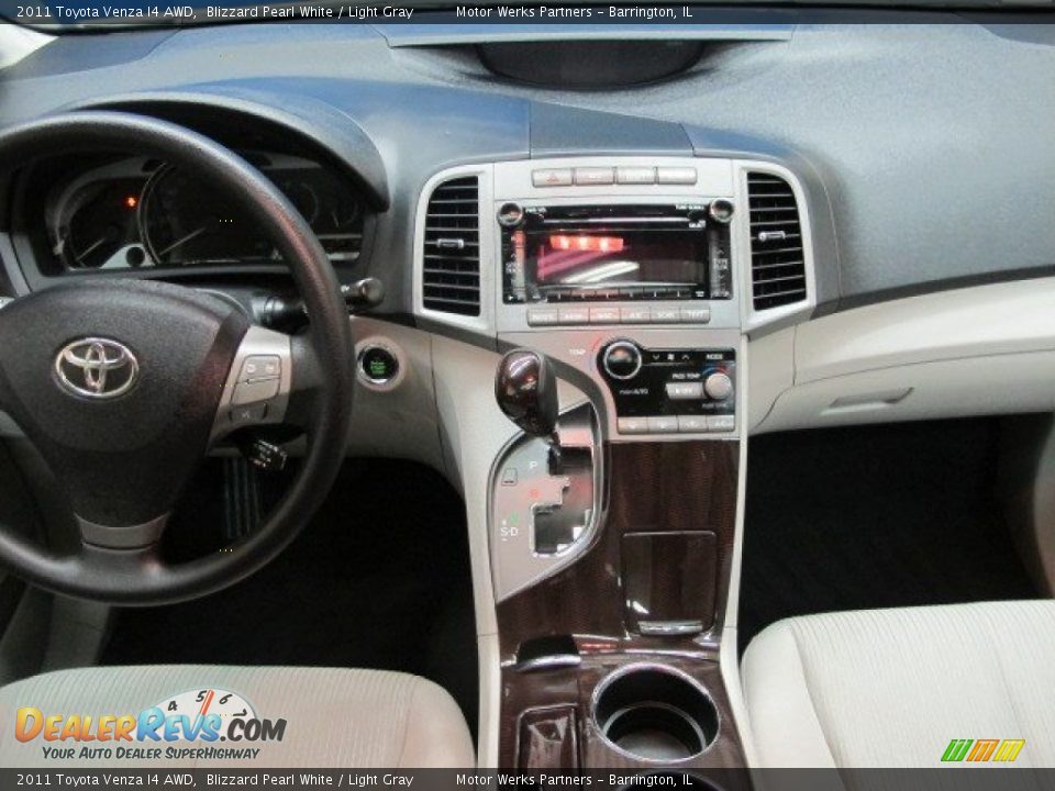 2011 Toyota Venza I4 AWD Blizzard Pearl White / Light Gray Photo #23