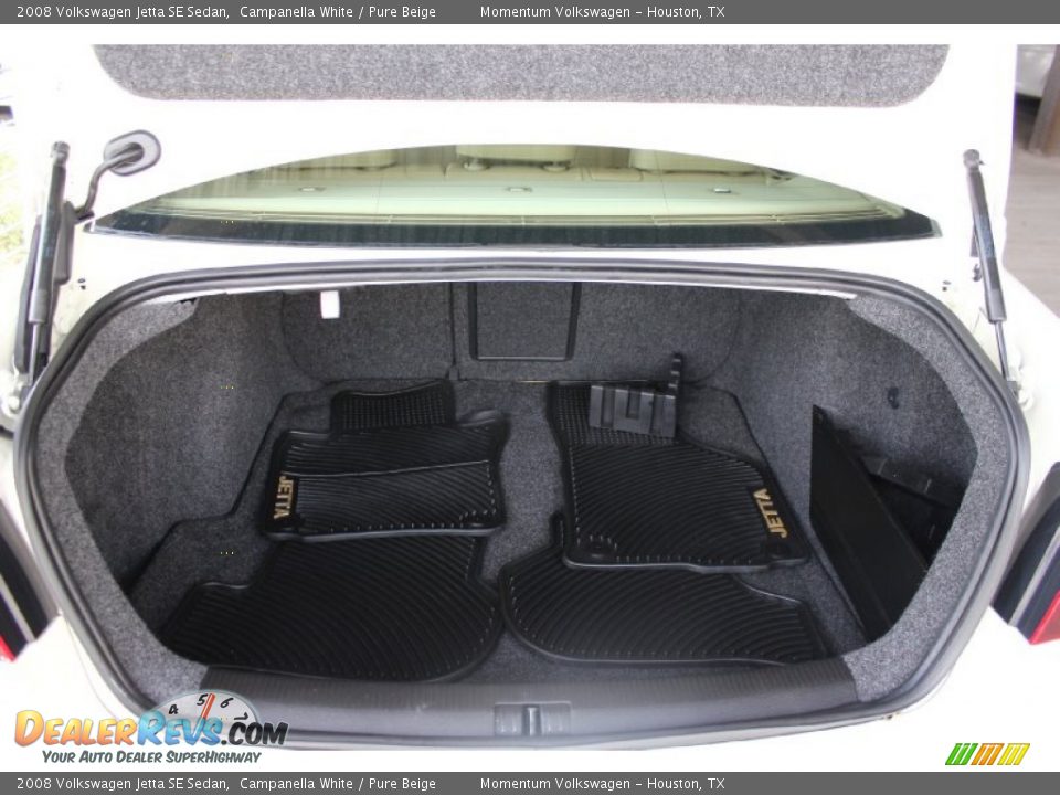 2008 Volkswagen Jetta SE Sedan Campanella White / Pure Beige Photo #25