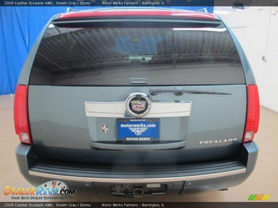 2008 Cadillac Escalade AWD Stealth Gray / Ebony Photo #6