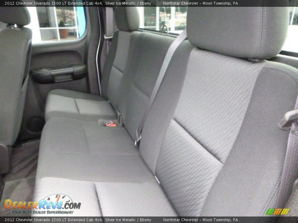 2012 Chevrolet Silverado 1500 LT Extended Cab 4x4 Silver Ice Metallic / Ebony Photo #11