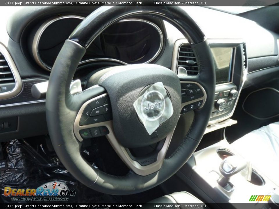 2014 Jeep Grand Cherokee Summit 4x4 Granite Crystal Metallic / Morocco Black Photo #2