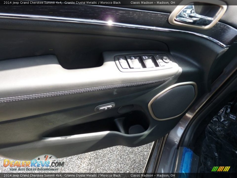 2014 Jeep Grand Cherokee Summit 4x4 Granite Crystal Metallic / Morocco Black Photo #3