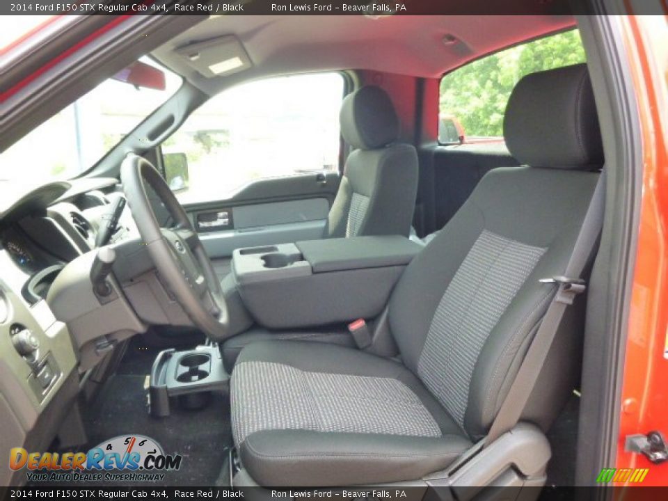 2014 Ford F150 STX Regular Cab 4x4 Race Red / Black Photo #10