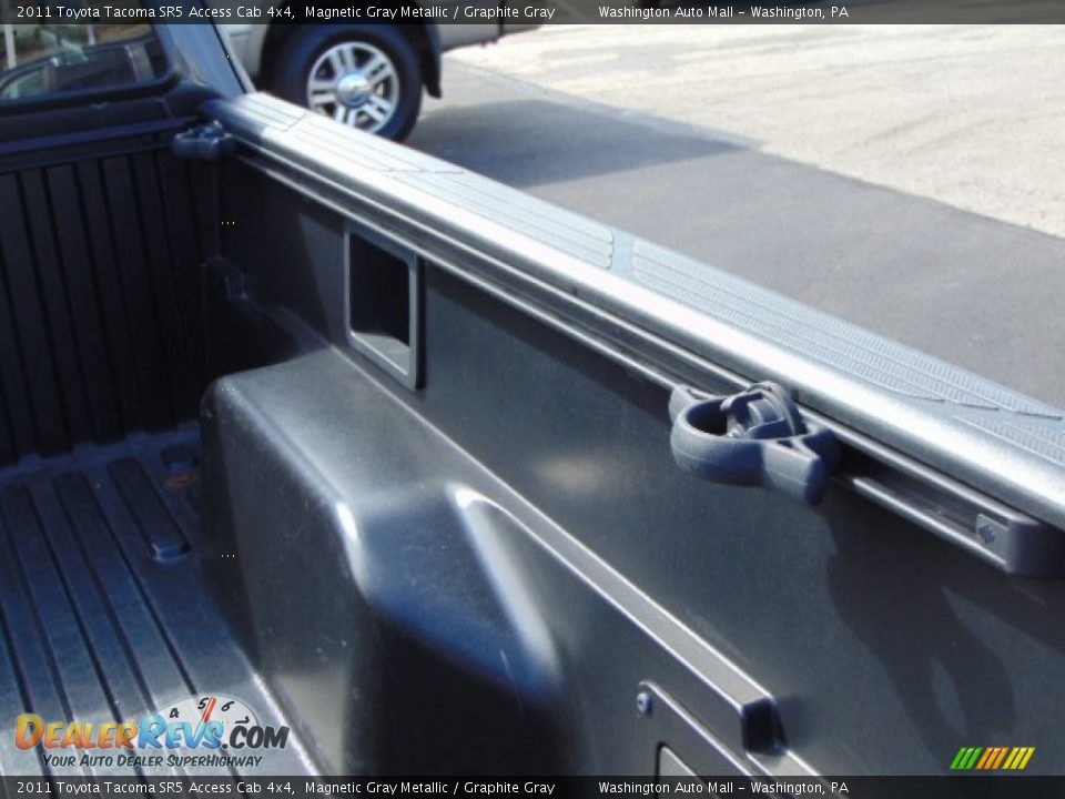 2011 Toyota Tacoma SR5 Access Cab 4x4 Magnetic Gray Metallic / Graphite Gray Photo #10