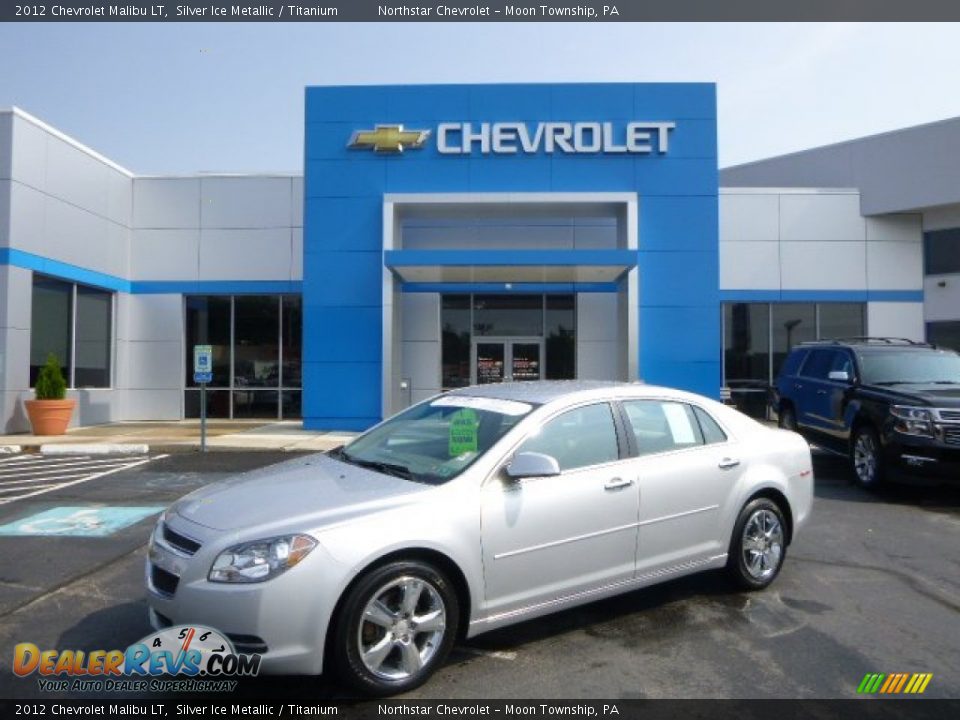 2012 Chevrolet Malibu LT Silver Ice Metallic / Titanium Photo #1